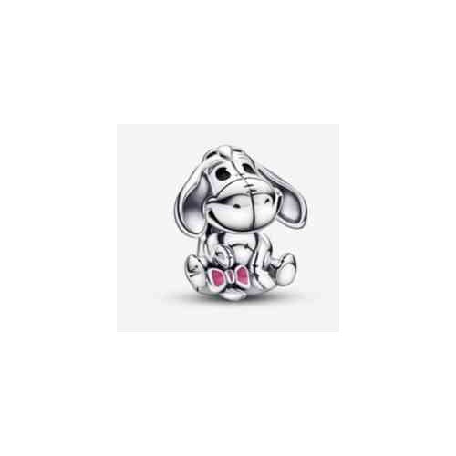 Charm Eeyore Bebé Rosa Sterling Silver