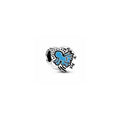 Charm "Niño Volando" Azul Esmaltado
