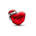 Charm Corazón Rojo 'All I want for Christmas is'