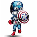 Charm Capitán América estilo chibi