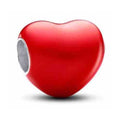 Charm Corazón Rojo Brillante