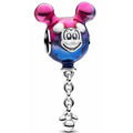 Charm Mickey Mouse Balloon Gradiente Rosa y Azul