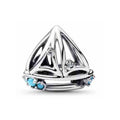 Charm Velero Turquesa Brillante