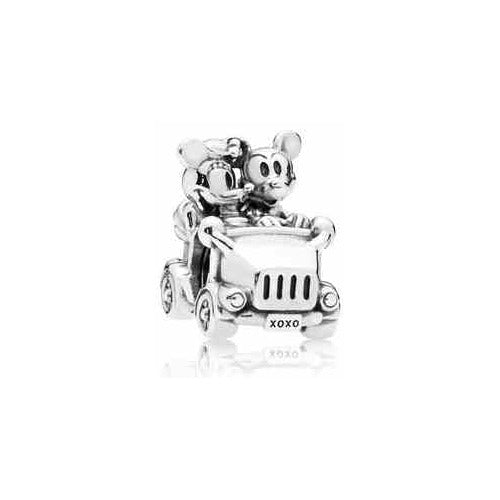 Charm Mickey y Minnie en Jeep XOXO