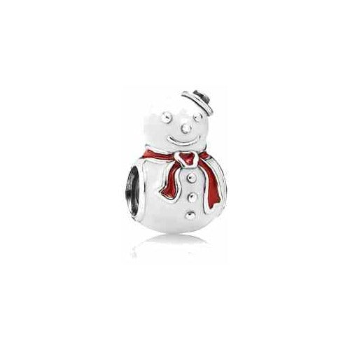 Charm Muñeco de Nieve Navideño