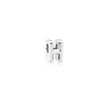 Charm Letra H en Plata