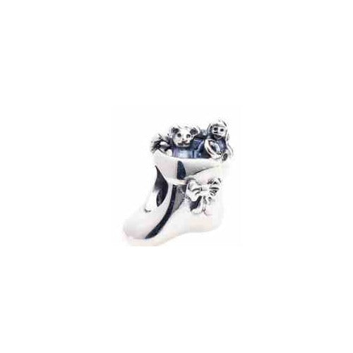 Charm Bota Navideña con Ositos