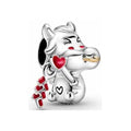 Charm de Buey Corazón Rojo y Ladrillos