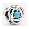 Charm Nido de Amor con Perla Turquesa