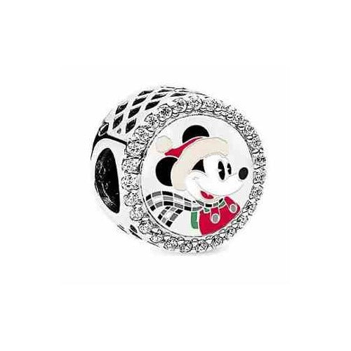 Charm Mickey Mouse Navideño con Cristales