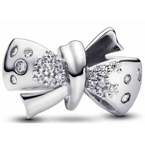 Charm Dije Moño Brillante para Pulsera