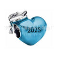 Charm Corazón Azul Graduación 2025