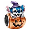 Charm de Stitch con Calabaza de Halloween