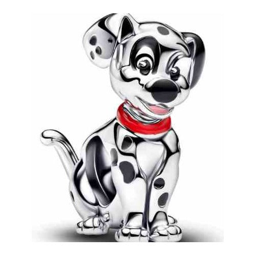 Charm Perro Dálmata con Collar Rojo