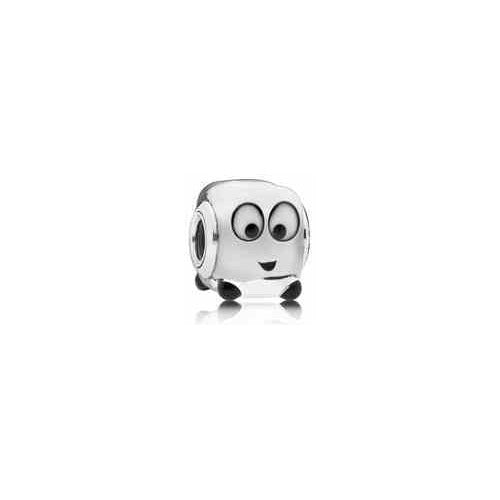 Charm de Coche Sonriente de Plata