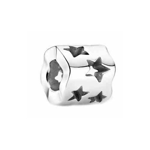 Charm Estrella Plateada