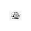 Charm Serpiente Brillante Enroscada
