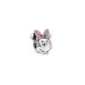 Charm Minnie Mouse con Lazo Rosa