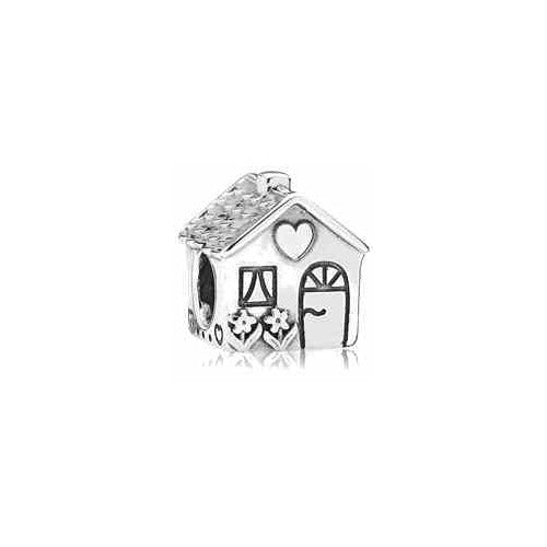 Charm Casa con Corazón y Flores