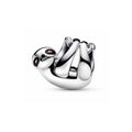 Charm Colgante Perezoso Plateado