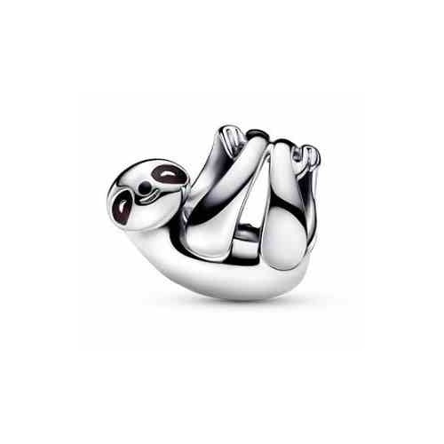 Charm Colgante Perezoso Plateado