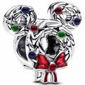 Charm Mickey Corona Navideña