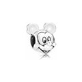 Charm Mickey Mouse sonriente en plata 925