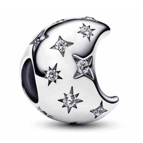 Charm Luna y Estrellas Brillantes