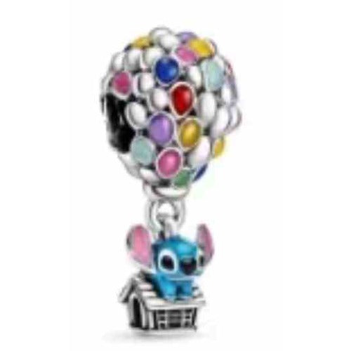 Charm Casa y Globos de Stitch