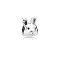 Charm Dije Conejo Plateado
