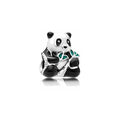 Dije Panda comiendo Bambú