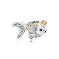 Charm Pez Dorado con Corona