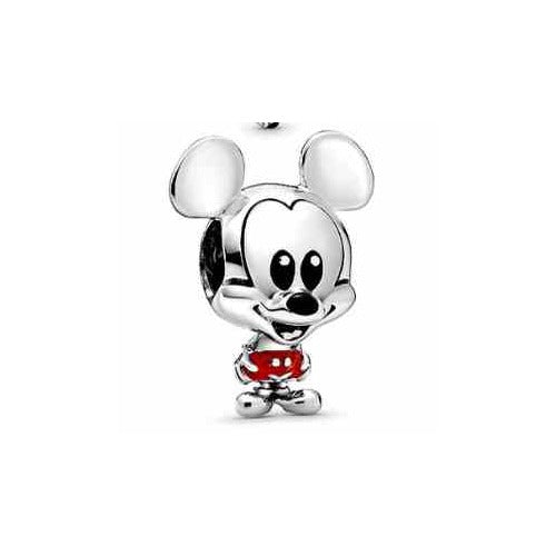 Charm Mickey Mouse Corazón Dorado