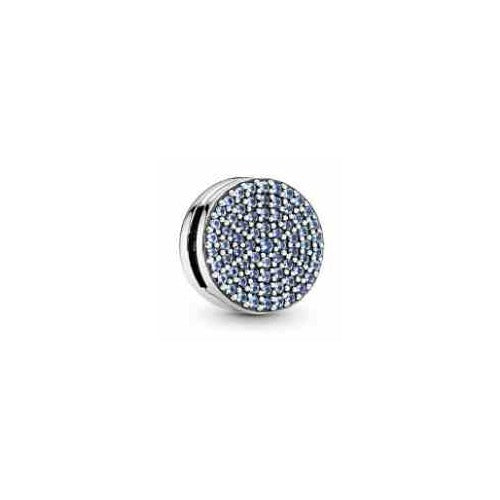 Charm Círculo Brillante Azul