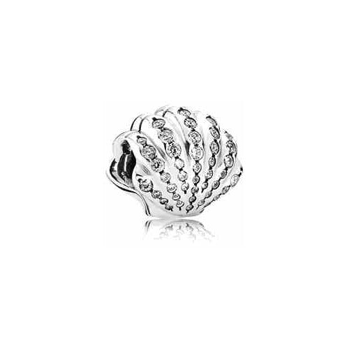 Charm Dije Concha Marina con Circonitas
