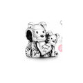 Dije "Always by your side" de ositos gemelos para pulsera