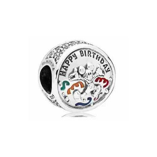 Charm "Happy Birthday" Mickey Mouse