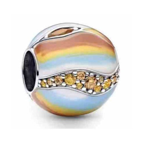 Charm Arcoíris Radiante con Circonitas