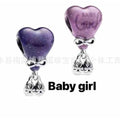Charm Corazón "Baby Girl"