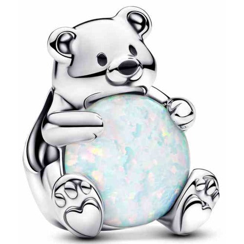 Charm Oso Celestial con Ópalo