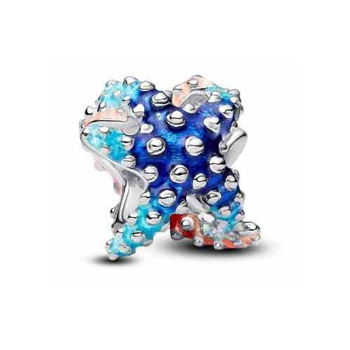 Charm Estrella de Mar Azul y Naranja