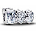 Charm "BOO" con Cristales Ovalados