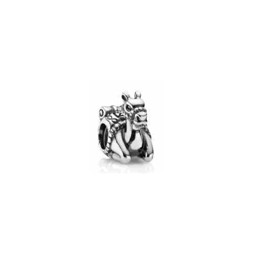 Dije de Camello Sentado Plata Esterlina