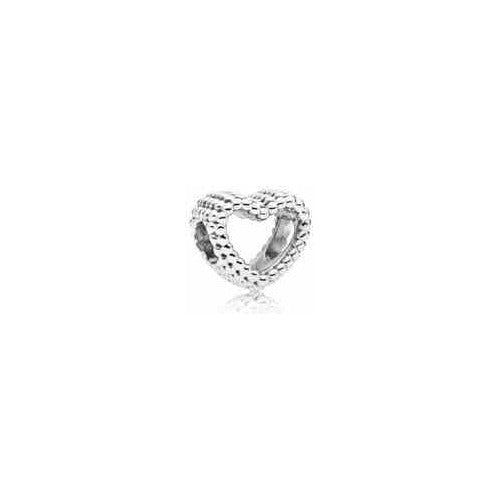 Charm Separador Corazón Trenzado