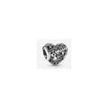 Charm Corazón 'Family' Plata