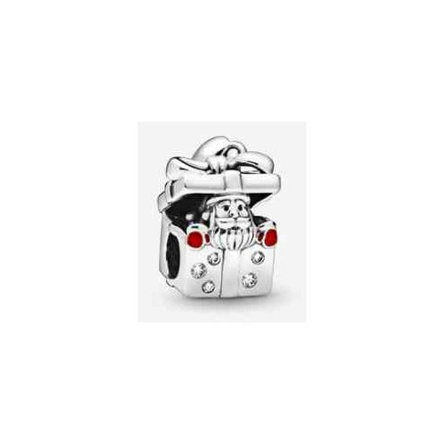 Charms Santa Claus en Caja de Regalo