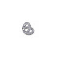 Charm Separador Pretzel Brillante