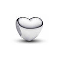 Charm Corazón Plata Brillante