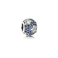 Charm Separador Estrellas Azules y Brillantes
