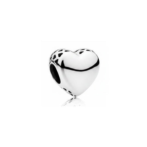 Charm Corazón con Diseño Animal Print